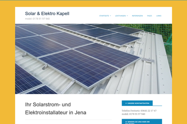 solarstrom-jena.de - Elektriker Jena-Nord