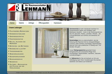 lehmann-raumausstatter.de - Raumausstatter Großschönau