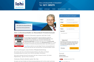 lohnsteuerhilfe-duesseldorf.net - HR Manager Düsseldorf-Unterbilk