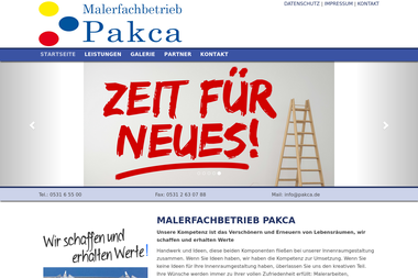 pakca.de - Malerbetrieb Braunschweig-Völkenrode
