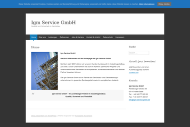 igm-service-gmbh.de - Containerverleih Schwedt/Oder-Neue Zeit