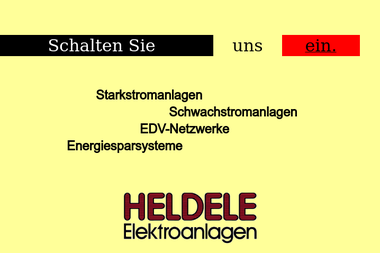 heldele.com - Elektriker Ulm-Donautal