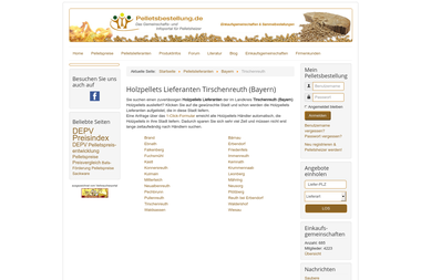 pelletsbestellung.de/pelletslieferanten/Bayern/Tirschenreuth - Brennholzhandel Höchstadt An Der Aisch