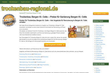 trockenbau-regional.de/Trockenbauer/bergen-kr-celle - Bausanierung Bad Honnef
