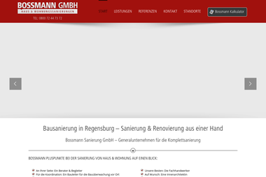 bossmann-regensburg.de - Bausanierung Sauerlach