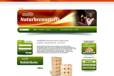 uckermark-naturbrennstoffe.de - Brennholzhandel Milmersdorf