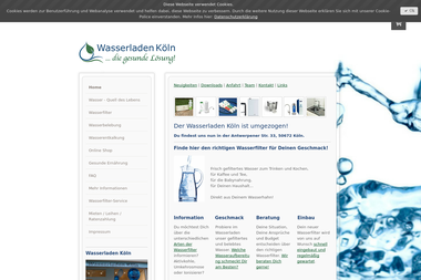 Wasserladen Köln GmbH & Co. KG - Wasserspender Anbieter Köln