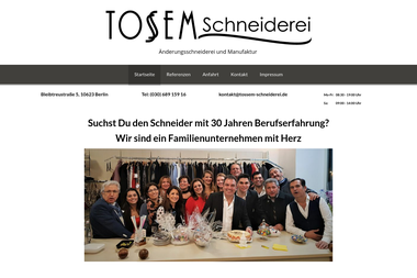 Tossem Schneiderei - Schneiderei Berlin