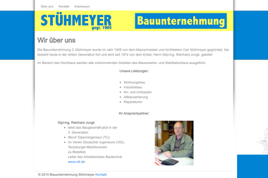 stuehmeyer-bau.de - Hochbauunternehmen Löhne