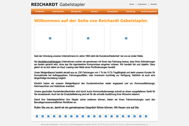 reichardt-gabelstapler.de - Gabelstapler Wuppertal