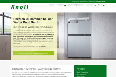 knoll-heizungstechnik.com - Kaminbauer Ulm