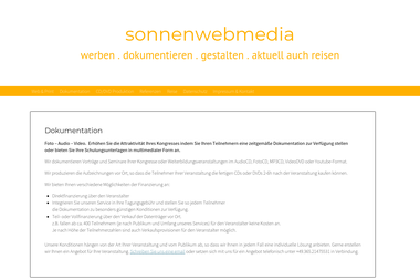 sonnenwebmedia.de - PR Agentur Gera