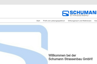 schumann-strassenbau.de - Straßenbauunternehmen Stutensee
