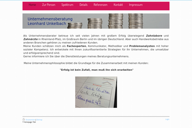 unkelbach-beratung.de - Unternehmensberatung Lahnstein