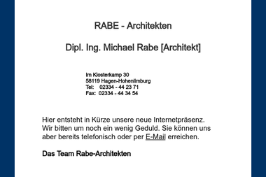 rabe-architekten.de - Architektur Hagen