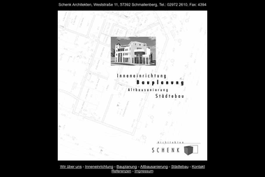 schenk-architekten.de - Architektur Schmallenberg