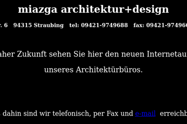 miazga.de - Architektur Straubing