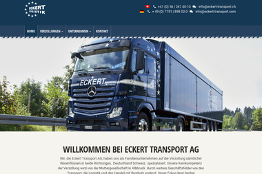 eckert-logistik.ch - Autotransport Waldshut-Tiengen