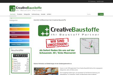 creative-baustoffe.de - Baustoffe Duisburg