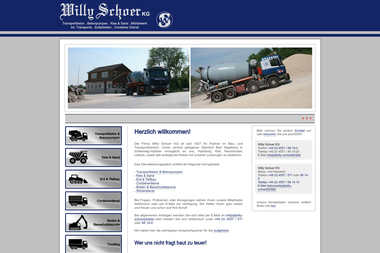 willy-schoer.de - Betonfertigteile Bad Segeberg