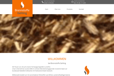 brennstoffegehling.de - Brennholzhandel Ahaus