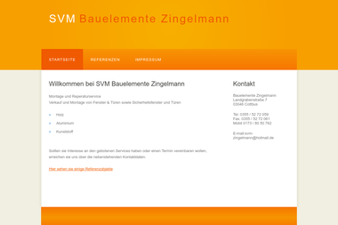 svm-bauelemente-zingelmann.de - Fenster Cottbus