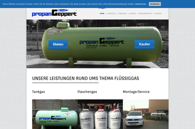 propan-geppert.de - Flüssiggasanbieter Berlin