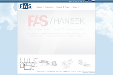 fas-hansek.de - Förderbänder Hersteller Steinfurt