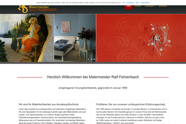 maler-fehrenbach.de - Malerbetrieb Annaberg-Buchholz