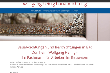 heinig-bauabdichtung.de - Trockenbau Bad Dürrheim