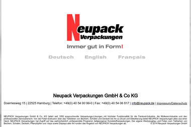 neupack.de - Verpacker Hamburg
