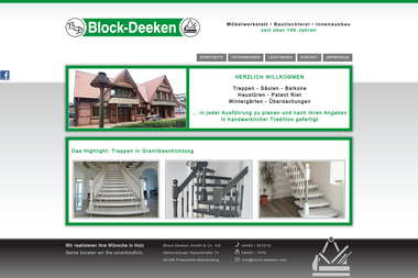 block-deeken.com - Tischler Friesoythe