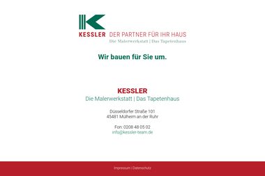 kessler-team.de - Malerbedarf Mülheim An Der Ruhr