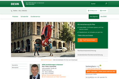 peter-szameitat.devk.de - Versicherungsmakler Hannover