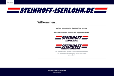 steinhoff-iserlohn.de - Internationale Spedition Iserlohn