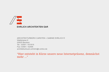 architekturbuero-ehrlich.de - Architektur Bautzen