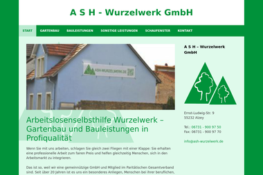 ash-wurzelwerk.de - Brennholzhandel Alzey