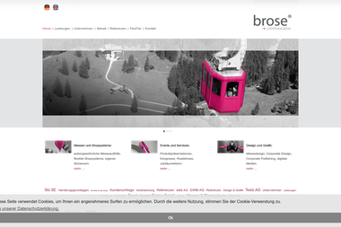 brose-communication.de - Grafikdesigner Walldorf