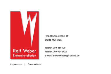 elektrotechnik-weber.com - Elektriker München
