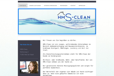 hms-clean.de - Reinigungskraft Weil Der Stadt