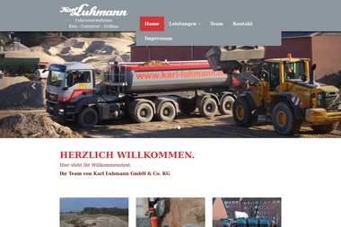 karl-luhmann.de - Tiefbauunternehmen Kiel