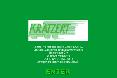 kratzert-heidelberg.de - LKW Fahrer International Heidelberg