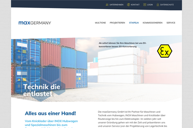 max-germany.com - Gabelstapler Schwabach