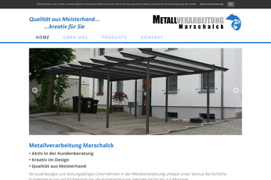 metallverarbeitung-marschalck.de - Stahlbau Steinfurt
