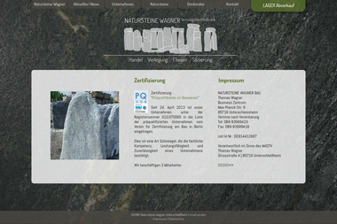 natursteine-wagner.com/impressum.html - Bodenleger Unterschleissheim
