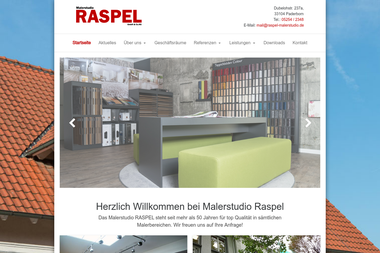 raspel-malerstudio.de - Malerbetrieb Paderborn