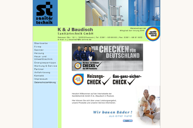 sanitaer-baudisch.de - Wasserinstallateur Rostock