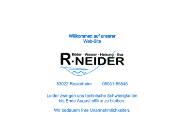 sanitaer-neider.de - Wasserinstallateur Rosenheim