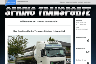 spring-transporte.de - Umzugsunternehmen Husum