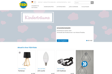 tedi.com - Geschenkartikel Großhandel Chemnitz